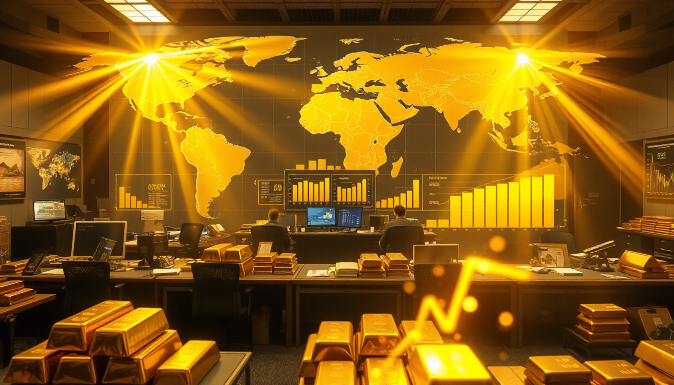 Central Banks' Insatiable Demand for Gold: Latest Trends Indicate Surge in Buys and Market Impact