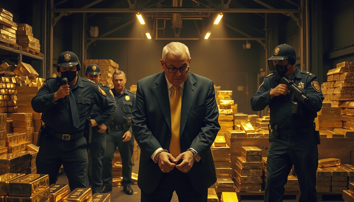 Ex-CIA Official Arrested for Allegedly Stealing $40 Million in Gold Bars: A Shocking Gold Market Scandal