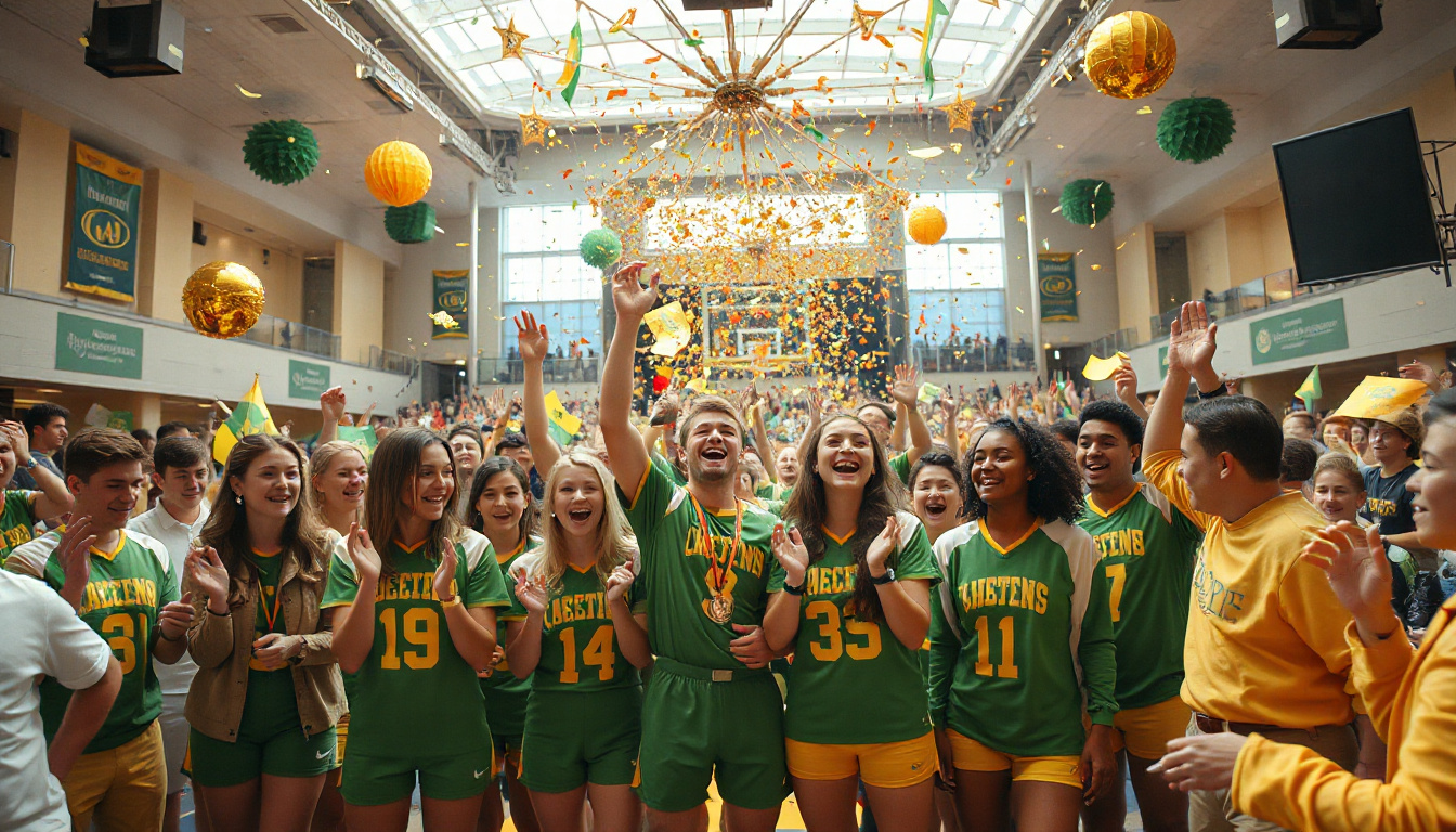 George Mason University Celebrates Student-Athlete Achievements at Vibrant Green & Gold Celebration