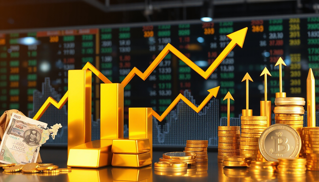 Gold and Silver Prices Dive Amid Rising Inflation, Rate Hike Expectations, and India's New Import Tariffs