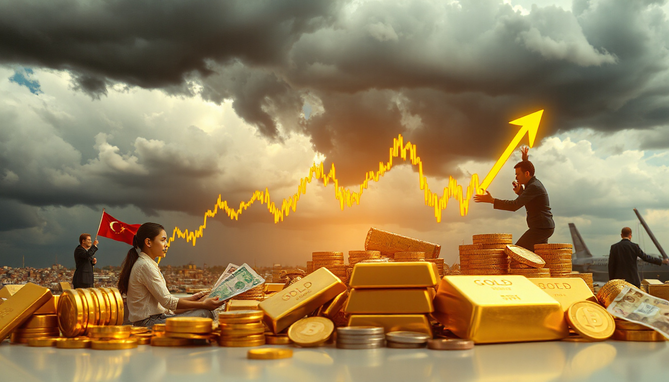 Gold Market Faces Weekly Decline Amid Rising Rate Fears and Geopolitical Uncertainty