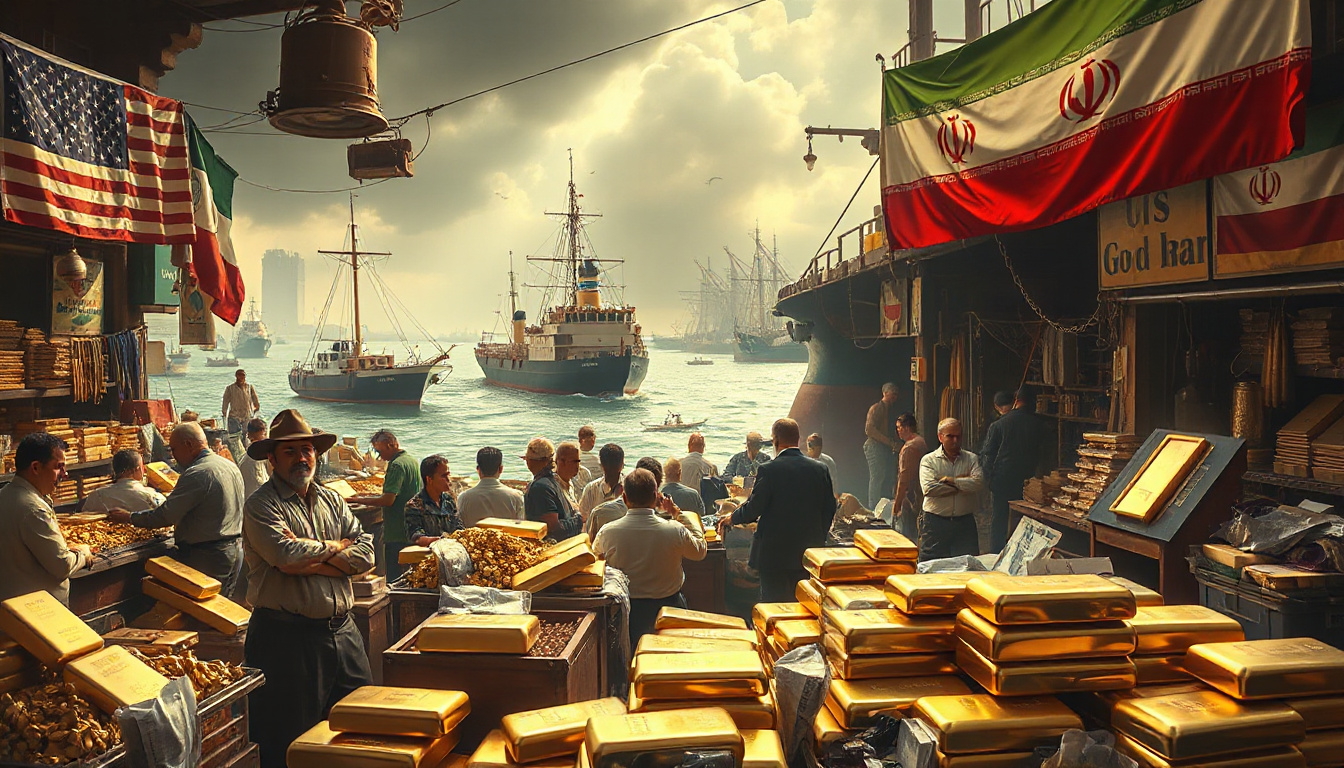 Gold Market Takes a Hit Amid US-Iran Deal Negotiations and Hormuz Shipping Plans