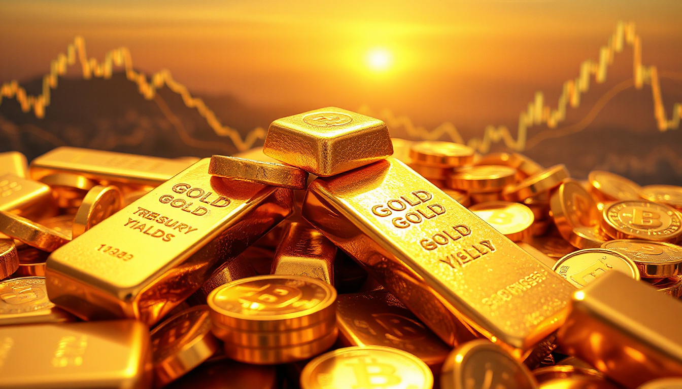 Gold Market Update: Prices Stabilize Amid Rising Treasury Yields and Mixed Mideast Outlook
