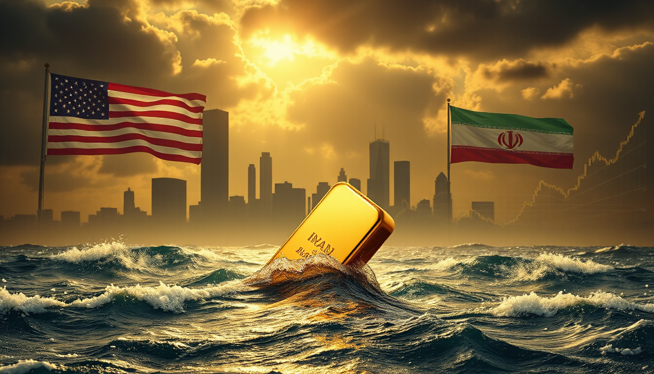 Gold Prices Dip to $4500 Amid US-Iran Tensions and Rising Fed Rate Predictions