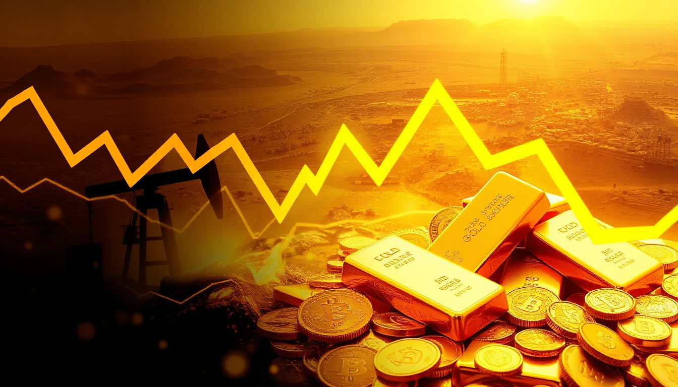 Gold Prices Surge Amid Dollar and Oil Declines: Key Insights on Market Response to Middle East Tensions