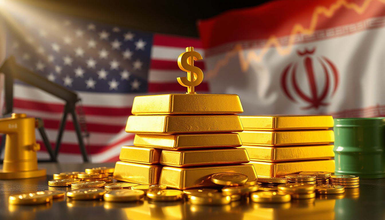 Gold Prices Surge Over 1% Amid Softening Dollar and Oil on U.S.-Iran Peace Deal Hopes