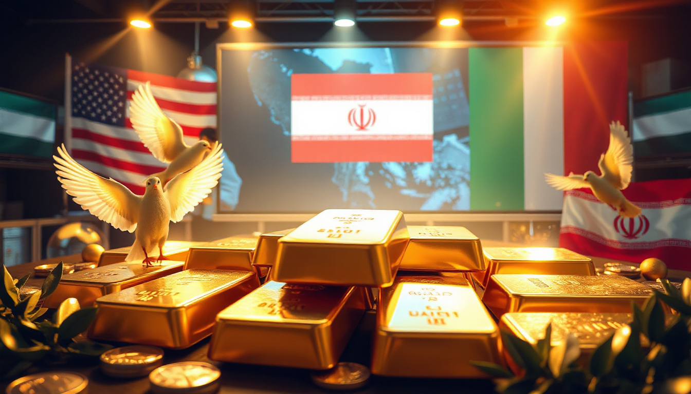Gold Surges to One-Week High Amid US-Iran Peace Deal Hopes — What Investors Need to Know
