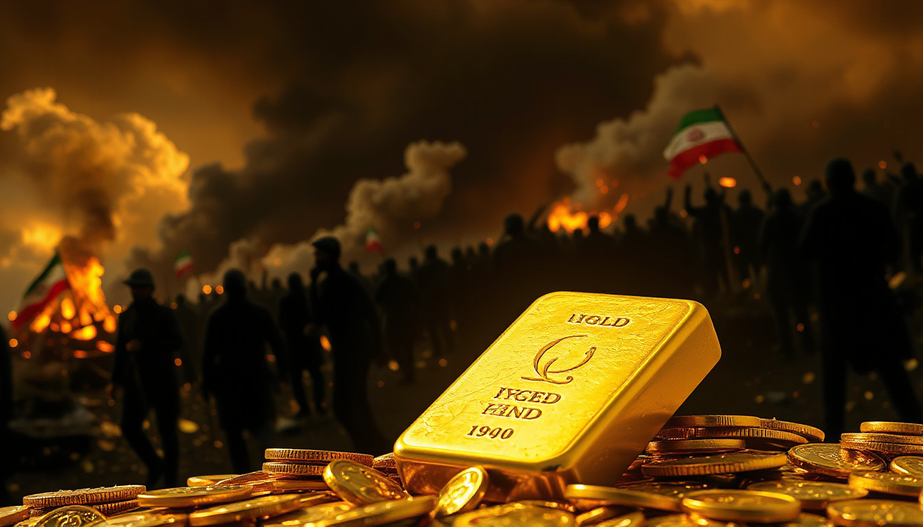 Gold's Safe-Haven Status Undermined: Exploring Recent Declines Amid Growing Conflict in Iran
