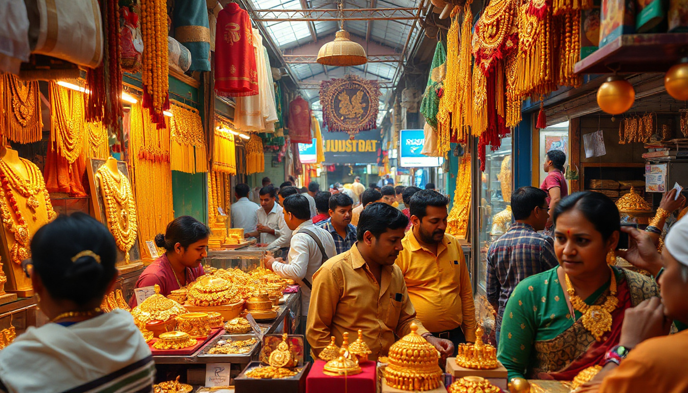 India Enacts Major Hike in Bullion Import Duties as Gold Demand Surges Amidst Rupee Crisis