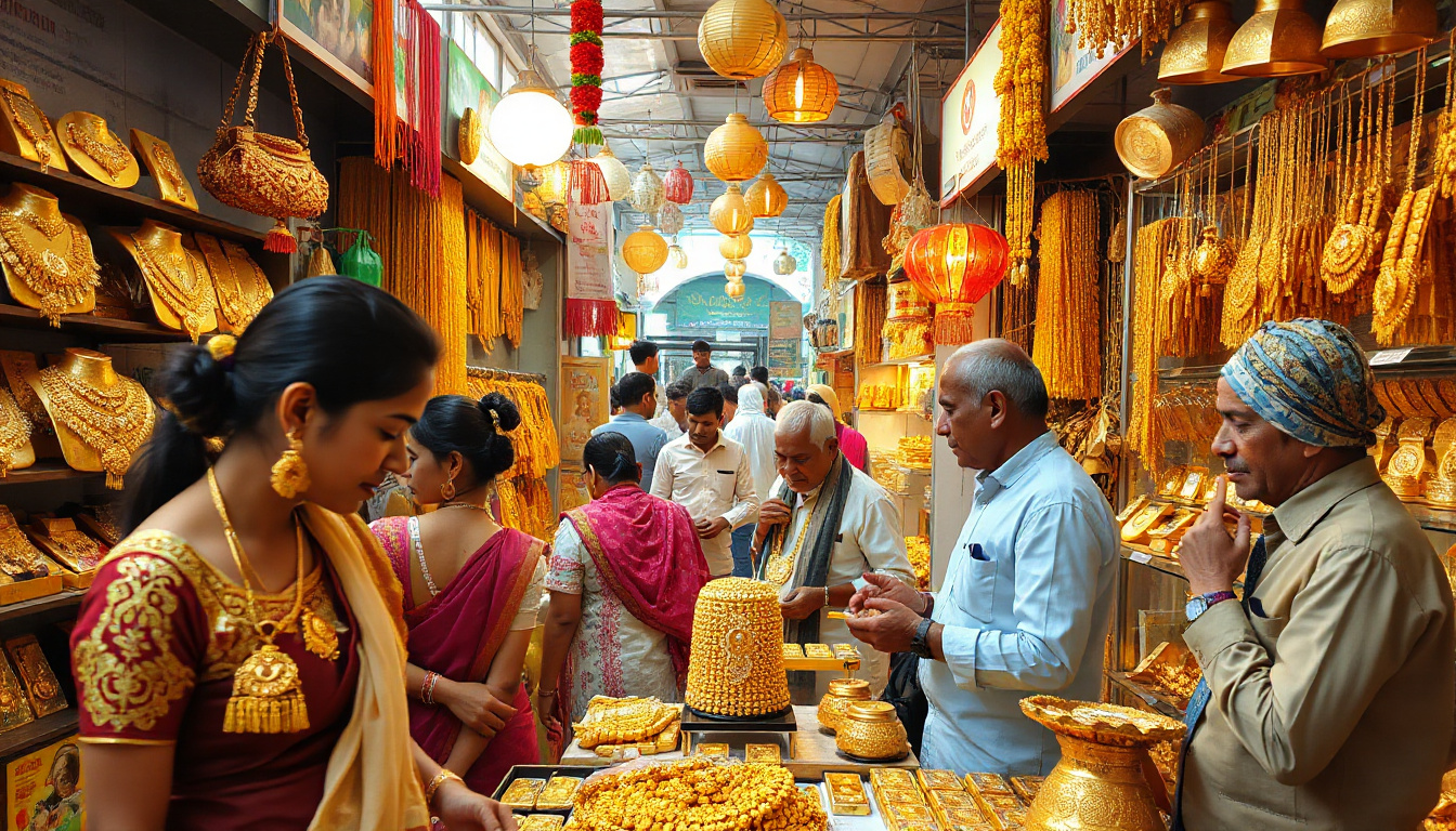 India's Modi Urges One-Year Gold Buying Freeze: Market Reacts as Prices Weaken