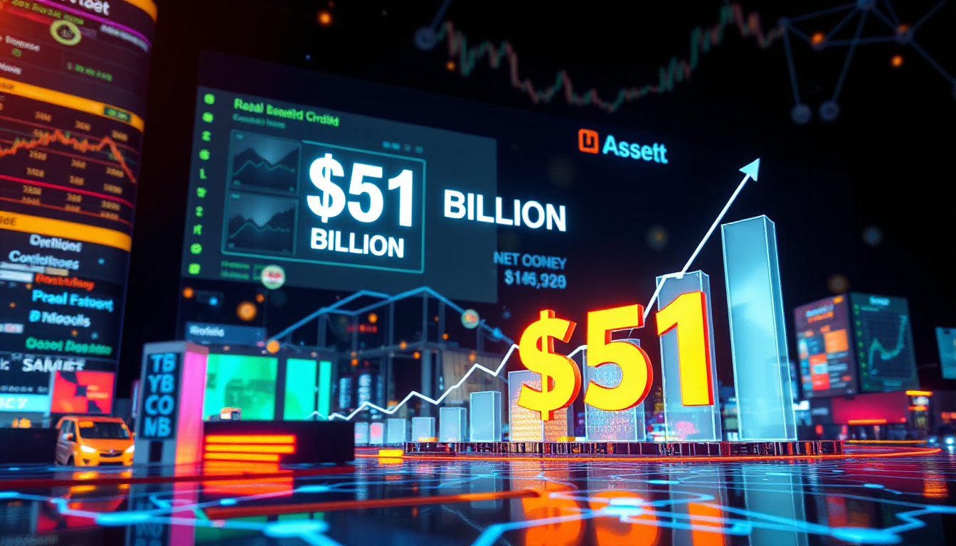 RWA Market Surges to $51B: Tokenized Credit Takes Lead
