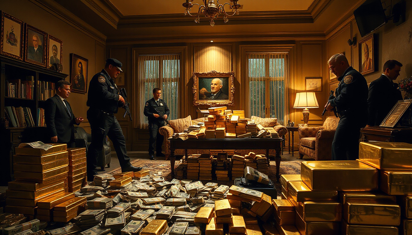 Shocking Arrest: Ex-CIA Agent David Rush Found with 300 Gold Bars and $2 Million Cash at Home Amidst Government Asset Theft Investigation Shocking Arrest: Ex-CIA Agent David Rush Found with 300 Gold Bars and $2 Million Cash at Home Amidst Government Asset Theft Investigation