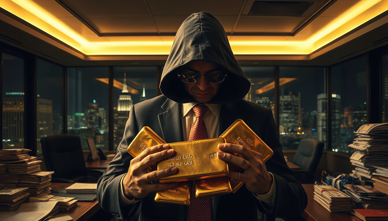 Shocking Theft: Ex-CIA Official Accused of Stealing $40M in Gold Bars Through Fraudulent Expenses