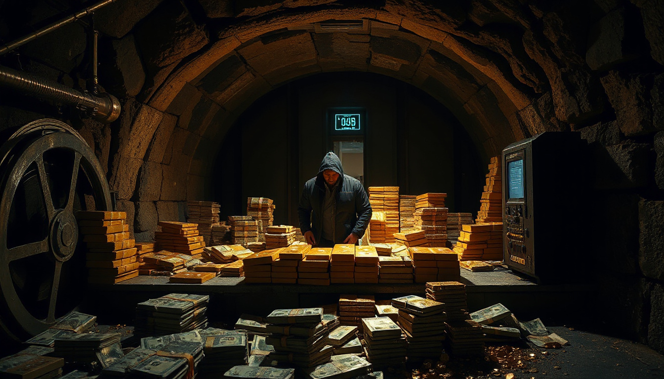 Shocking Theft: Former CIA Officer Accused of Stashing 300 Gold Bars and Millions in Cash