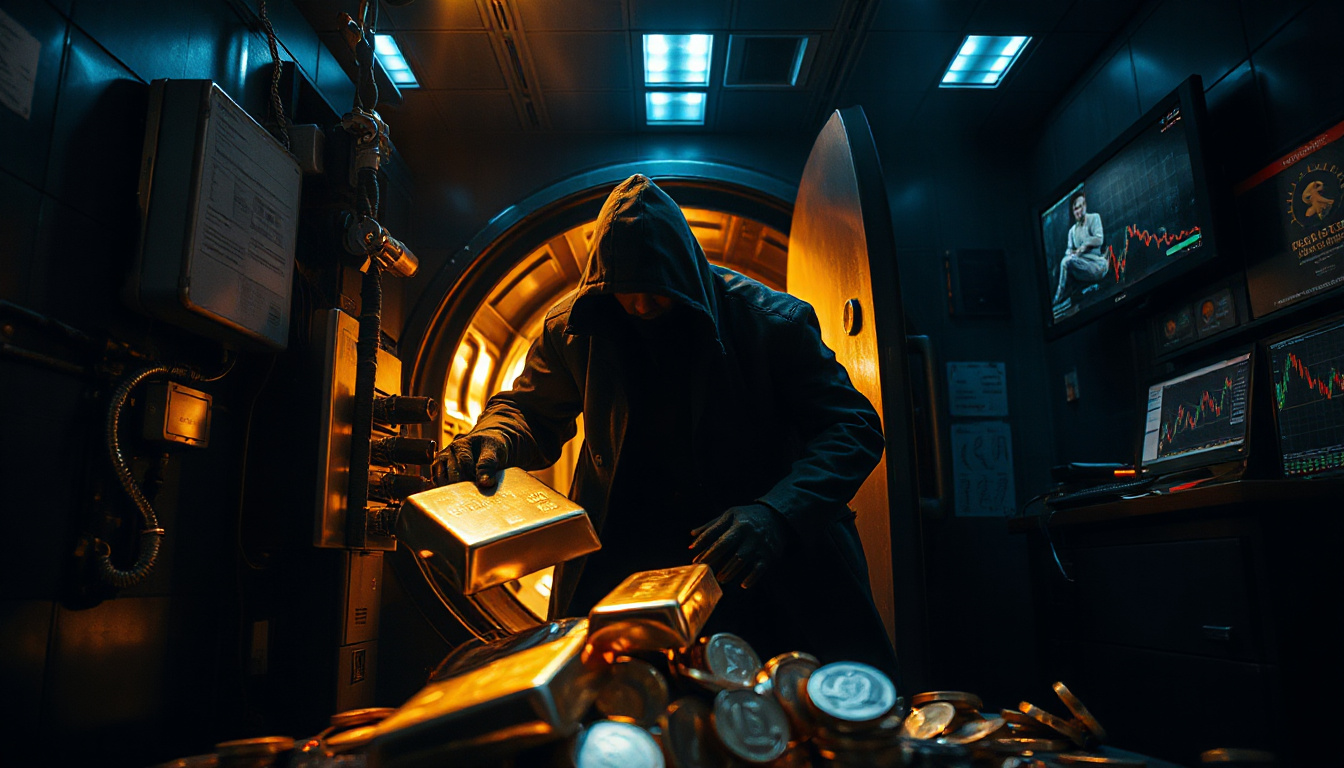 Shocking Theft: Senior CIA Officer Accused of Stealing $40 Million in Gold Bars Unveiled