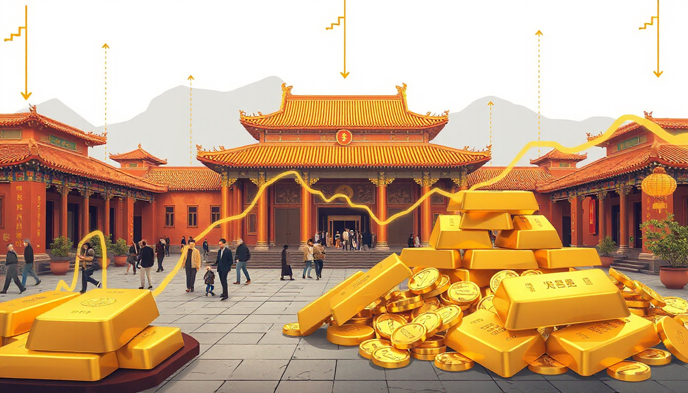 China's Central Bank Drives Gold Demand Amid Price Decline