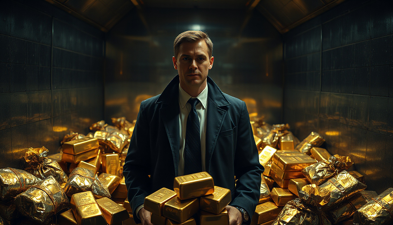 CIA Officer's Shocking $40 Million Gold Bar Heist: Uncovering the Elite Betrayal within Intelligence