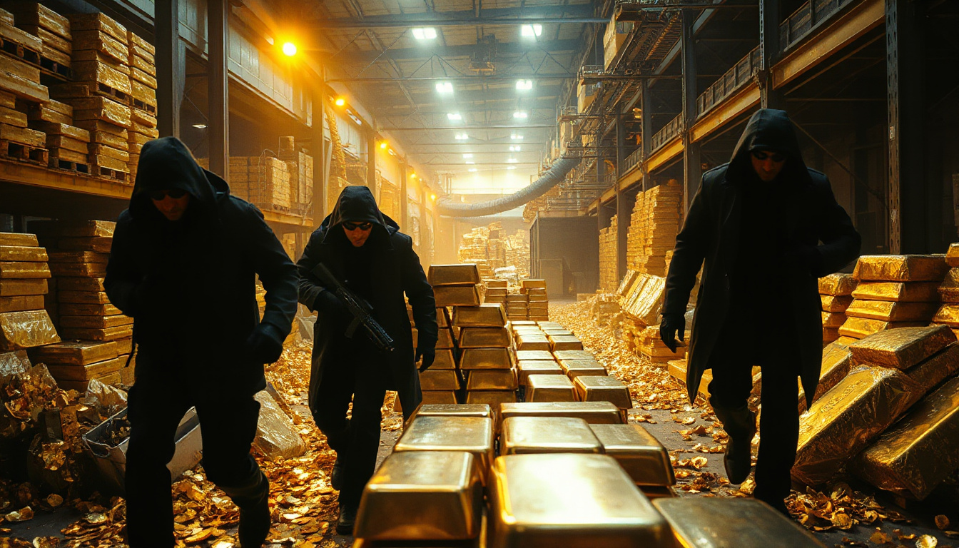 Former CIA Official Accused of $40 Million Gold Heist: Shocking Developments in the Precious Metals Crime
