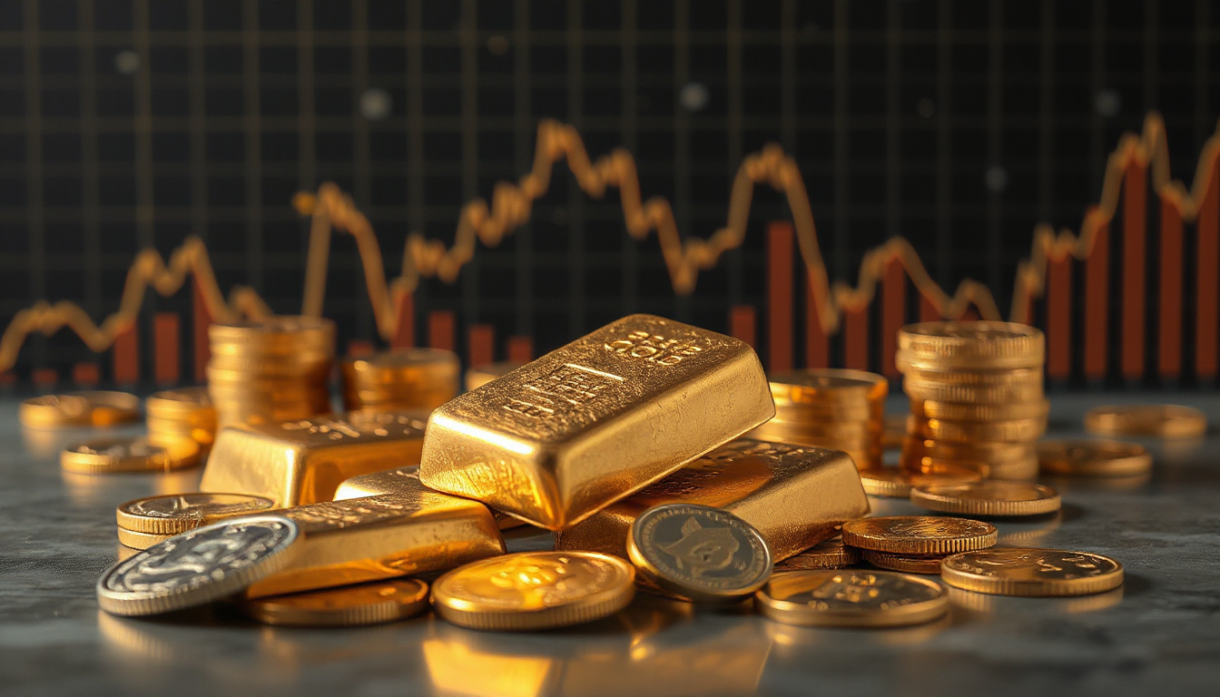 Gold Price Declines as Inflation Pressures Fed Policies