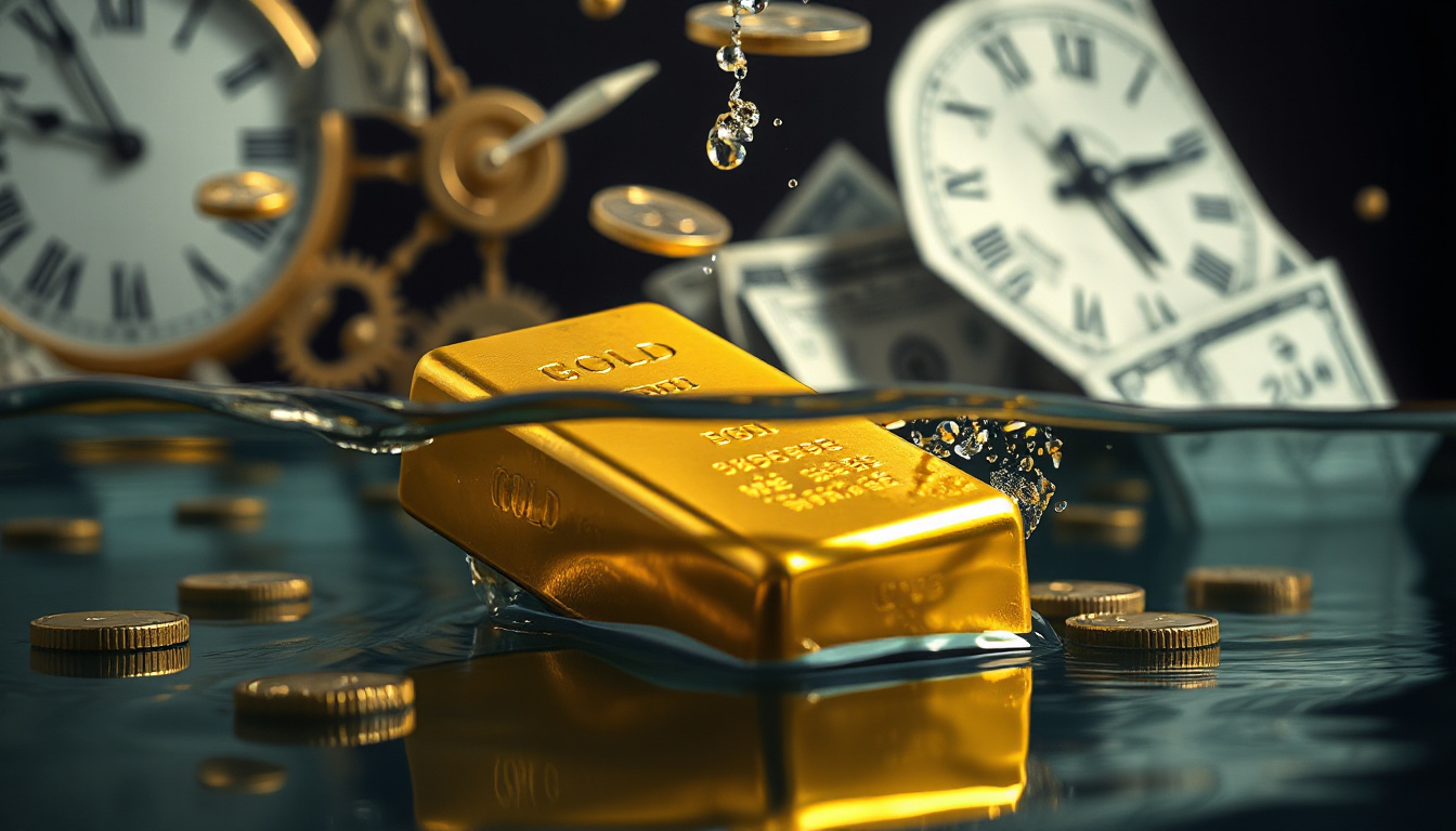 Gold Price Drops to $4,500 Amid Global Inflation Concerns