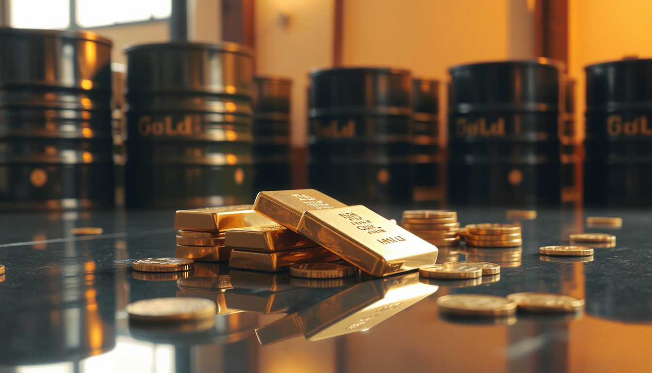 Gold Prices Steady Amid Eased Oil Inflation Fears