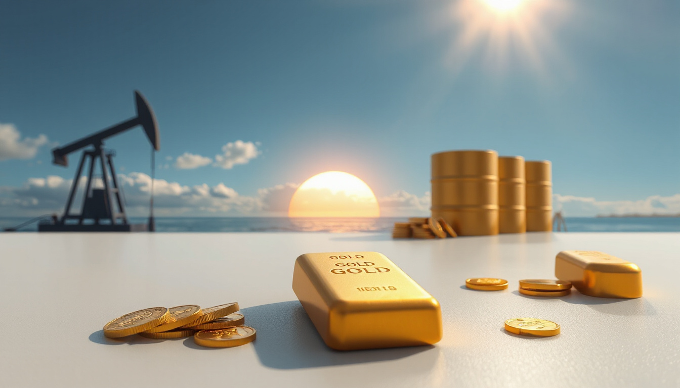 Gold Prices Steady as Inflation Fears Eased by Falling Oil