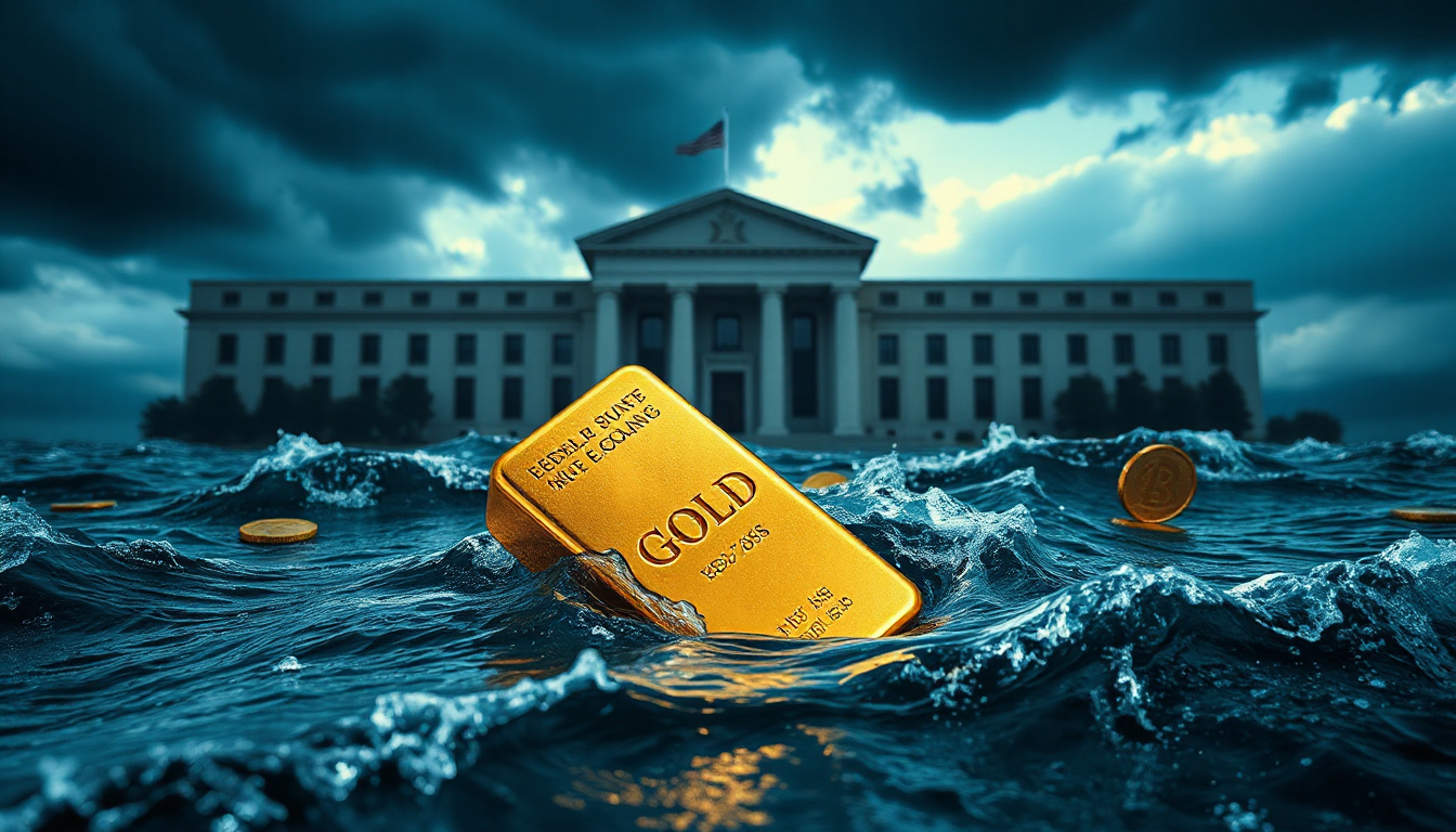 Gold Declines Amid Inflation Pressure and Fed Repricing Gold Declines Amid Inflation Pressure and Fed Repricing