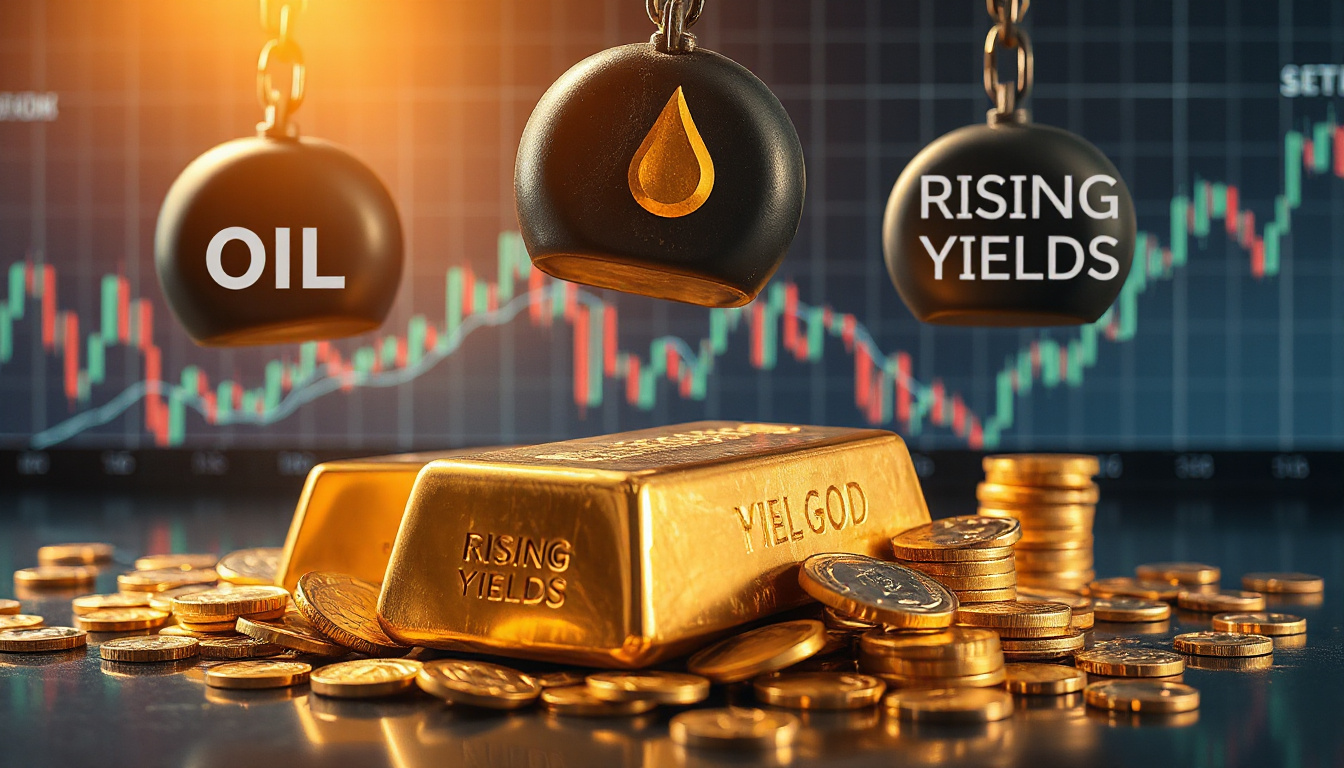 Gold Price Faces Pressure from Oil and Rising Yields Gold Price Faces Pressure from Oil and Rising Yields