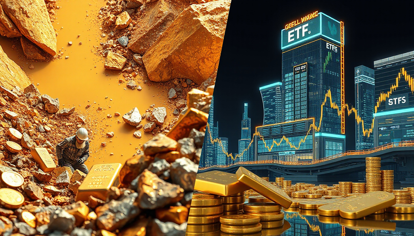 Sprott vs iShares: Gold and Silver Mining ETF Comparison