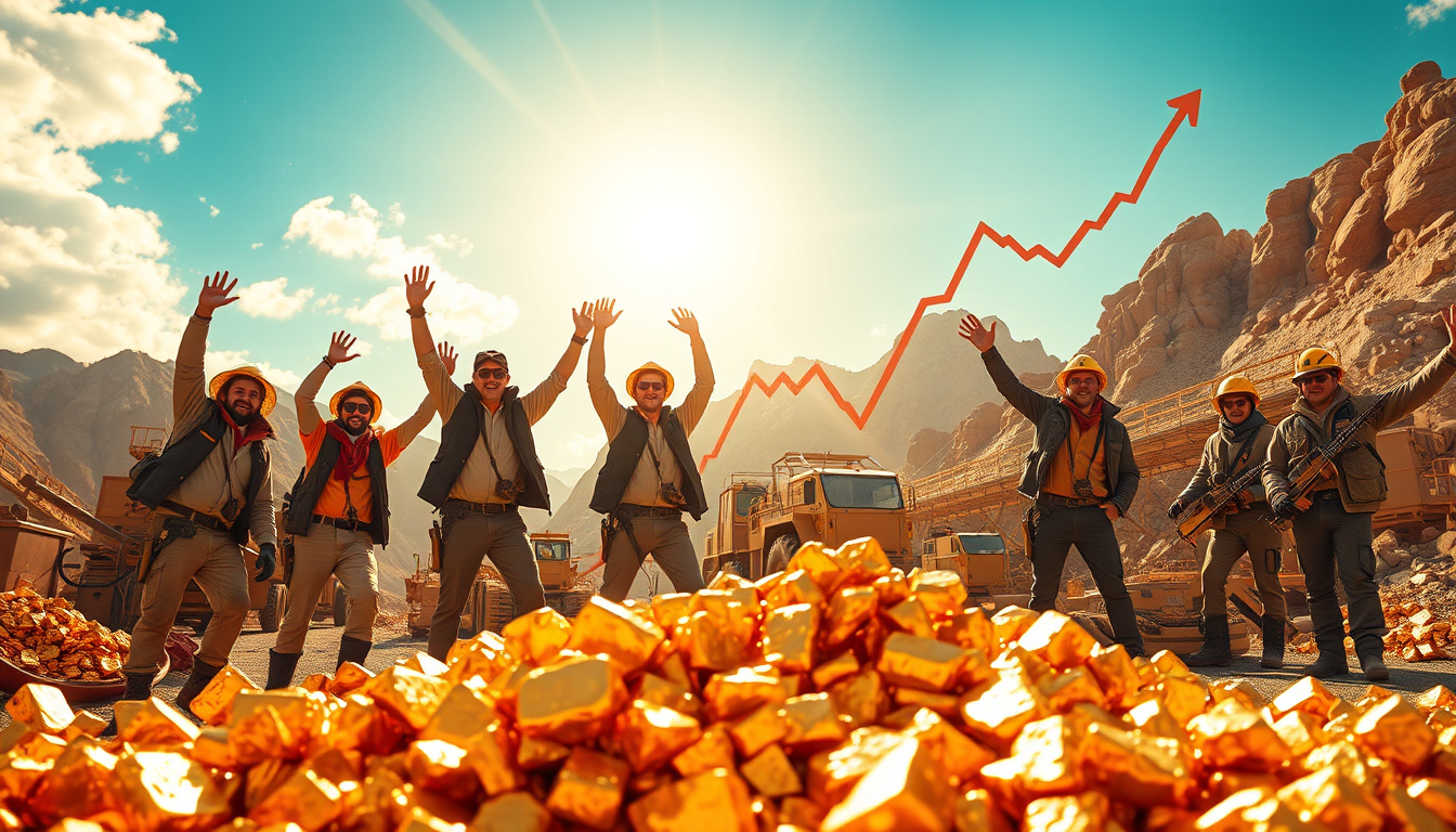 Gold Prices Soar to All-Time High of $5,100/oz, Fueling Miners' Share Surge Gold Prices Soar to All-Time High of $5,100/oz, Fueling Miners' Share Surge