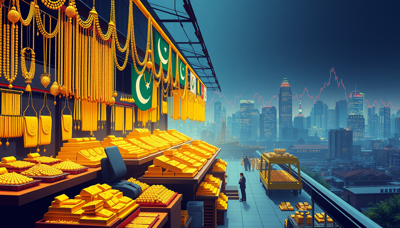 Surge in Gold Prices: Pakistani Market Hits Rs461,936 Per Tola Amid Global Trends Surge in Gold Prices: Pakistani Market Hits Rs461,936 Per Tola Amid Global Trends