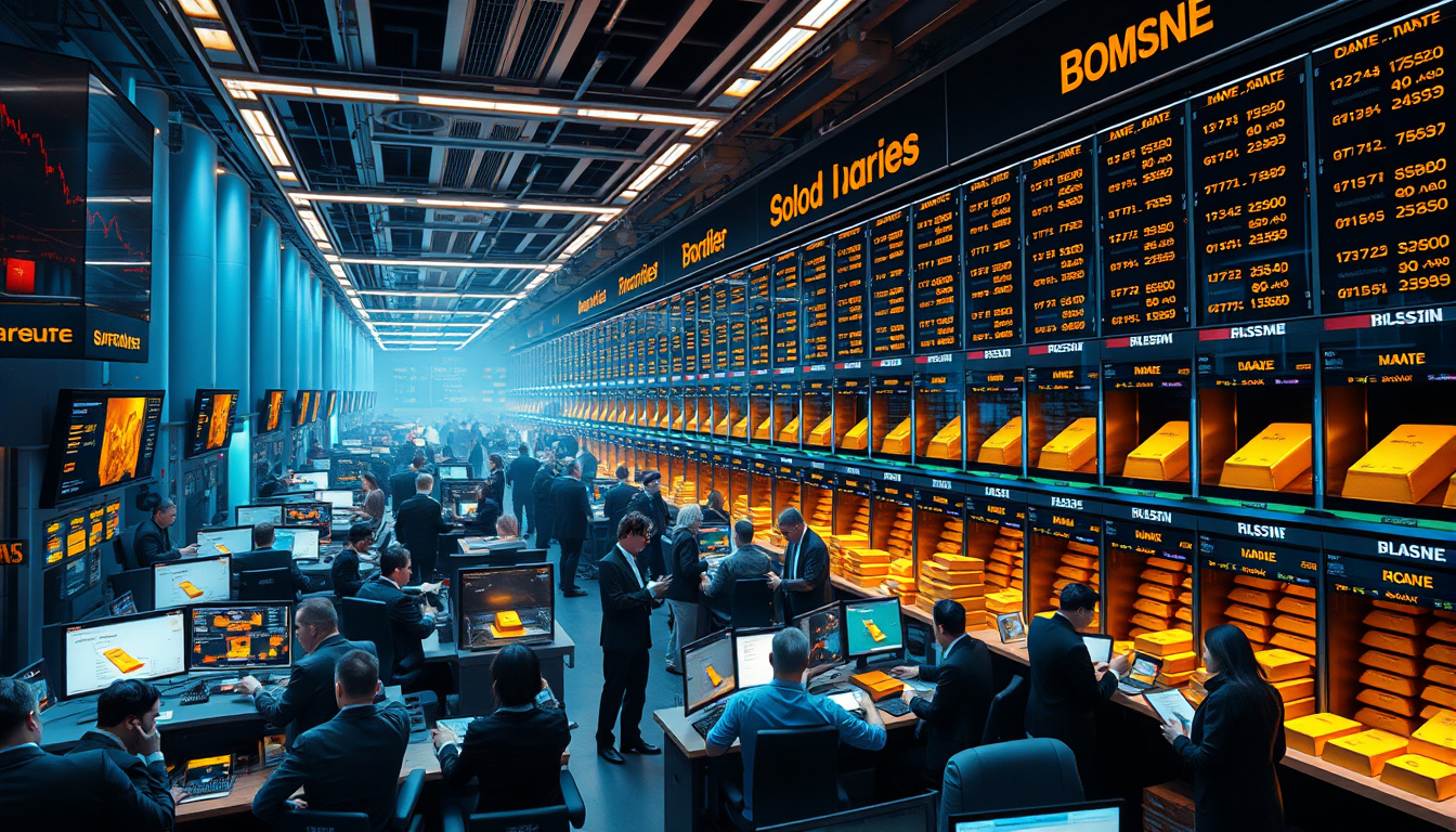 The New Gold Rush: Trading and Storage Surge After Record Price Spike